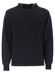Herno Resort Double Cotton Knit And Nylon Hoodie