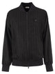 Brunello Cucinelli Pinstripe Wool-Blend Bomber Jacket With Shimmering Details