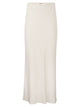 Brunello Cucinelli Viscose And Linen Long Pencil Skirt