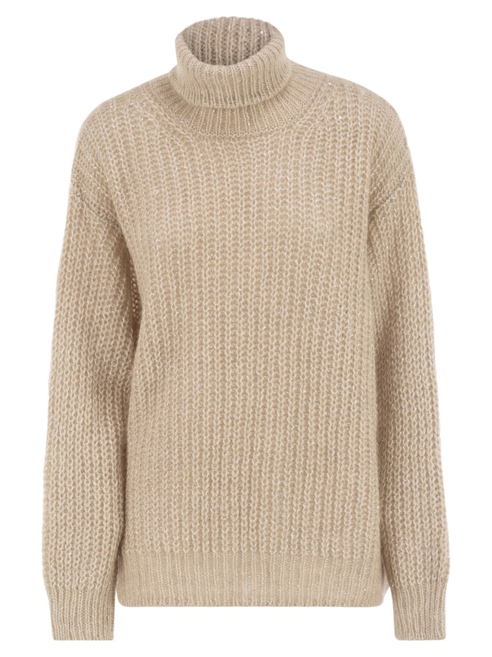 Herno Wool And Alpaca Turtleneck Jumper