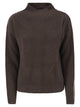 Herno Pure Wool Jumper With Textured Knit And High Neck
