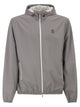 Brunello Cucinelli Membranated Nylon Jacket With Logo And Hood