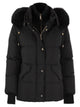 Moorer Attica-Stp - Short Down Jacket With Hood And Fur