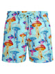 Vilebrequin Men’s Recycled Polyamide Swim Shorts With Jellyfish Print