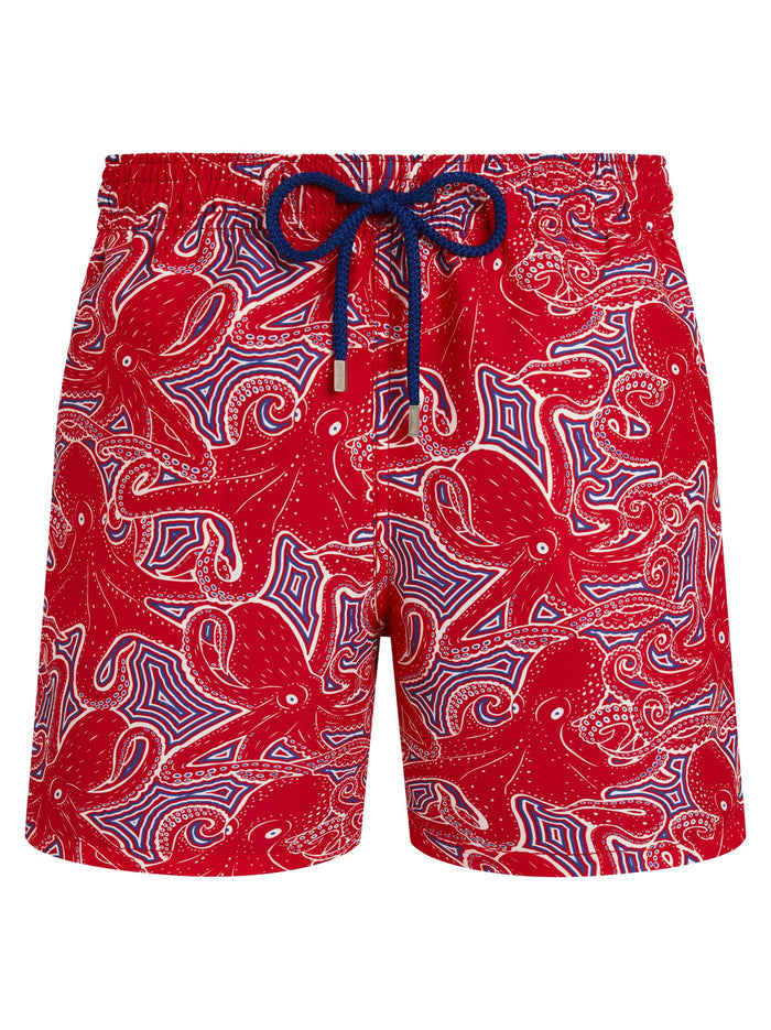 Vilebrequin Swim Shorts With Graphic Octopus Print