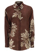 Brunello Cucinelli Silk Shirt With Floral Print
