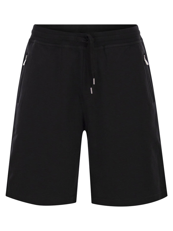 Brunello Cucinelli Techno Cotton Fleece Bermuda Shorts