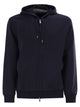 Brunello Cucinelli Cotton Fleece Topwear With Zip And Hood