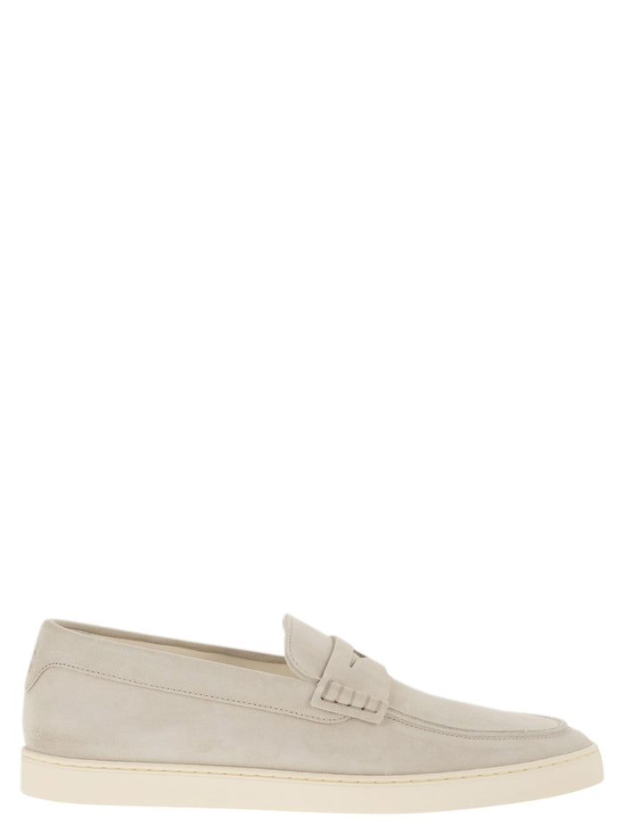 Brunello Cucinelli Suede Moccasin Trainers