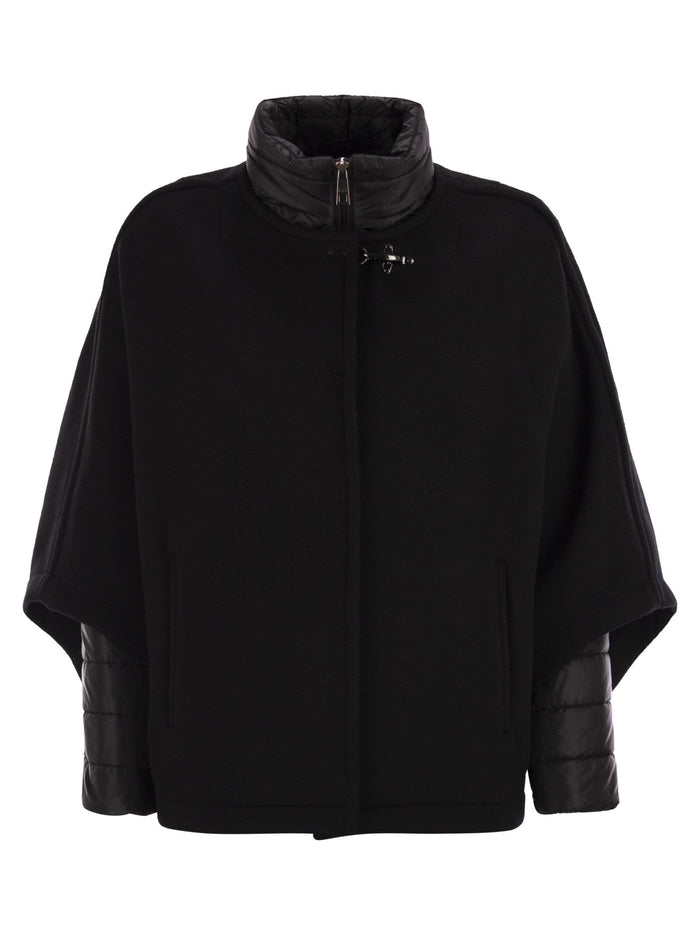 Fay 3-In-1 Double-Sided Wool And Cashmere Cape