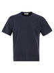 Premiata Cotton T-Shirt With Technical Detail And Logo