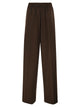 Fabiana Filippi Wide-Leg Stretch Wool Trousers With Elasticated Waistband