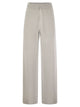 Fabiana Filippi Wide Trousers In Organic Cotton And Lurex