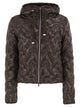 Herno Diamond-Quilted Hooded Down Jacket