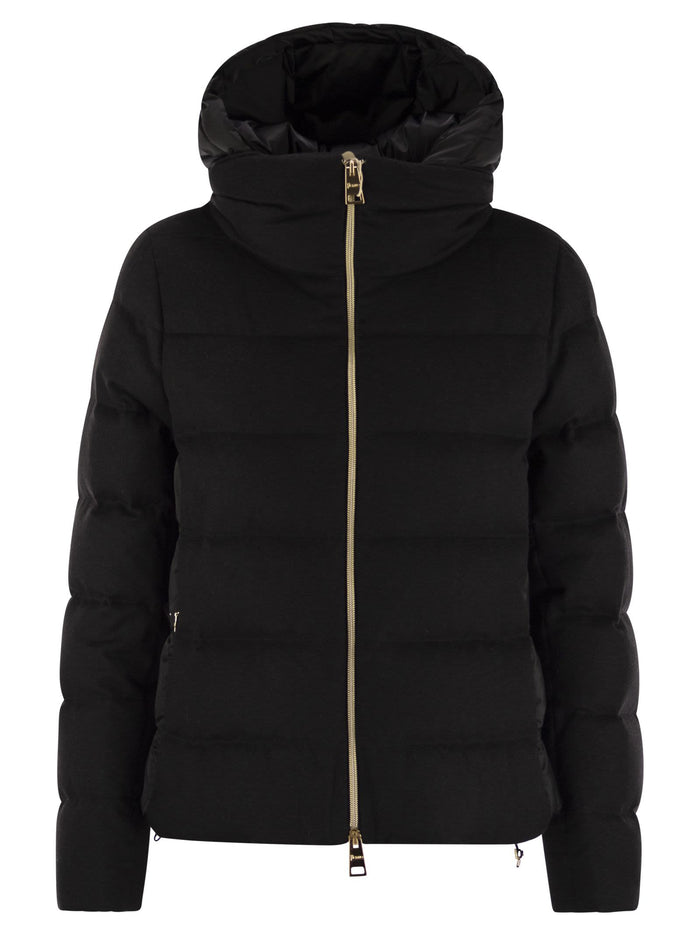 Herno Resort Silk And Cashmere Down Jacket