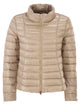 Herno Ultra-Light Satin Down Jacket With Flared Back