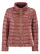 Herno Ultra-Light Satin Down Jacket With Flared Back