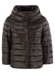 Herno Mini Cape With Jewelled Sleeves