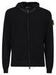 Premiata Wool Cardigan With Nylon Hood