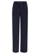 Herno Flowing Wide-Leg Trousers With Drawstring