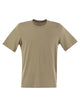 Majestic Short-Sleeved T-Shirt In Lyocell And Cotton