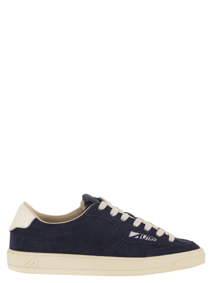 Autry Windscape - Suede Trainers With Leather Details