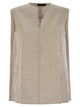 Fabiana Filippi Linen Sleeveless Top