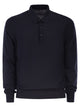 Kiton Long-Sleeved Wool Polo Shirt