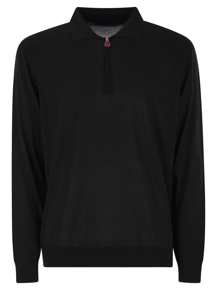 Kiton Wool Polo Shirt