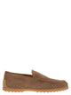 Tod's Suede Leather Slipper Moccasin