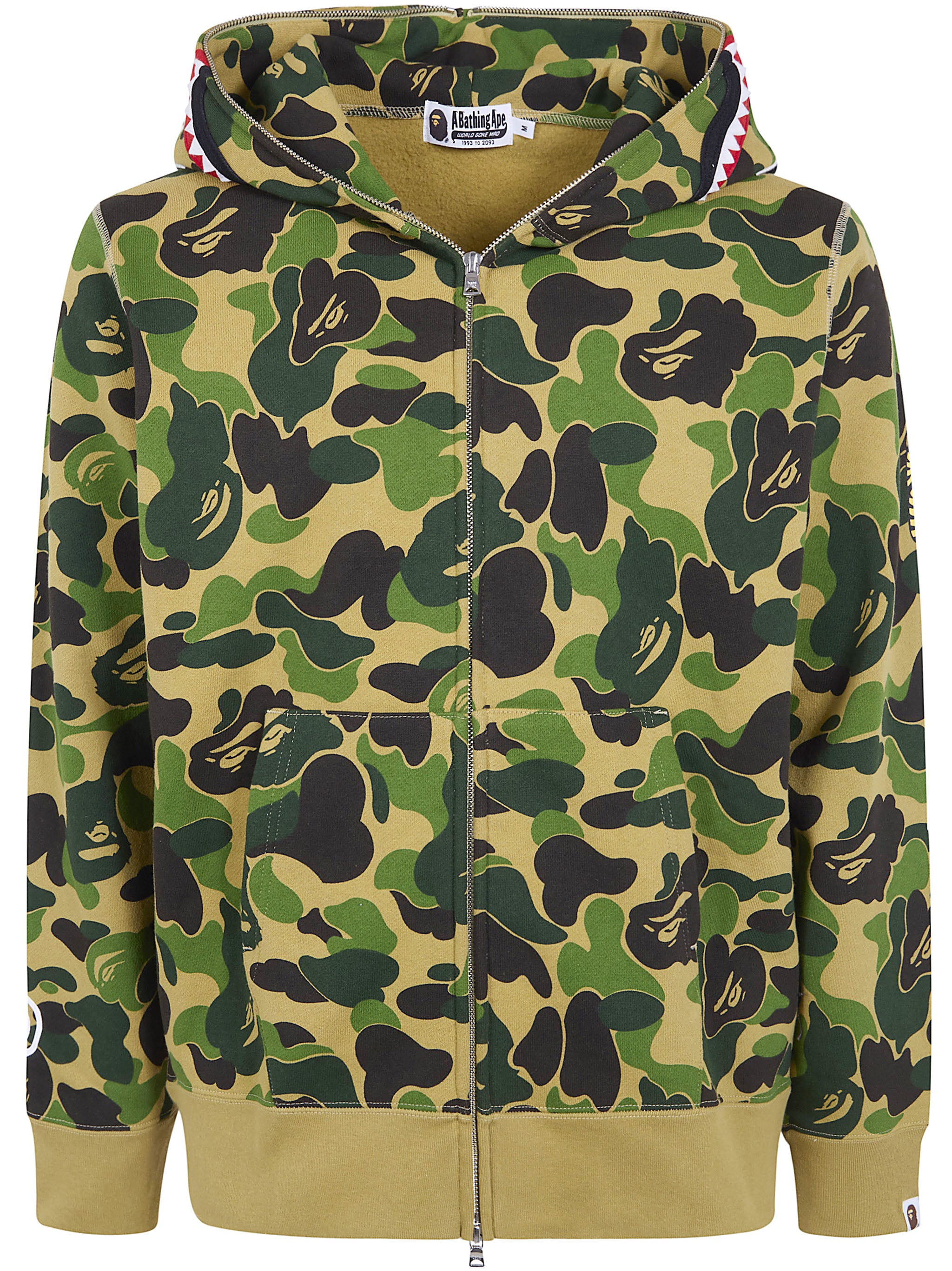 "Abc Camo 2Nd Shark Full Zip Hoodie M" Sweatshirt