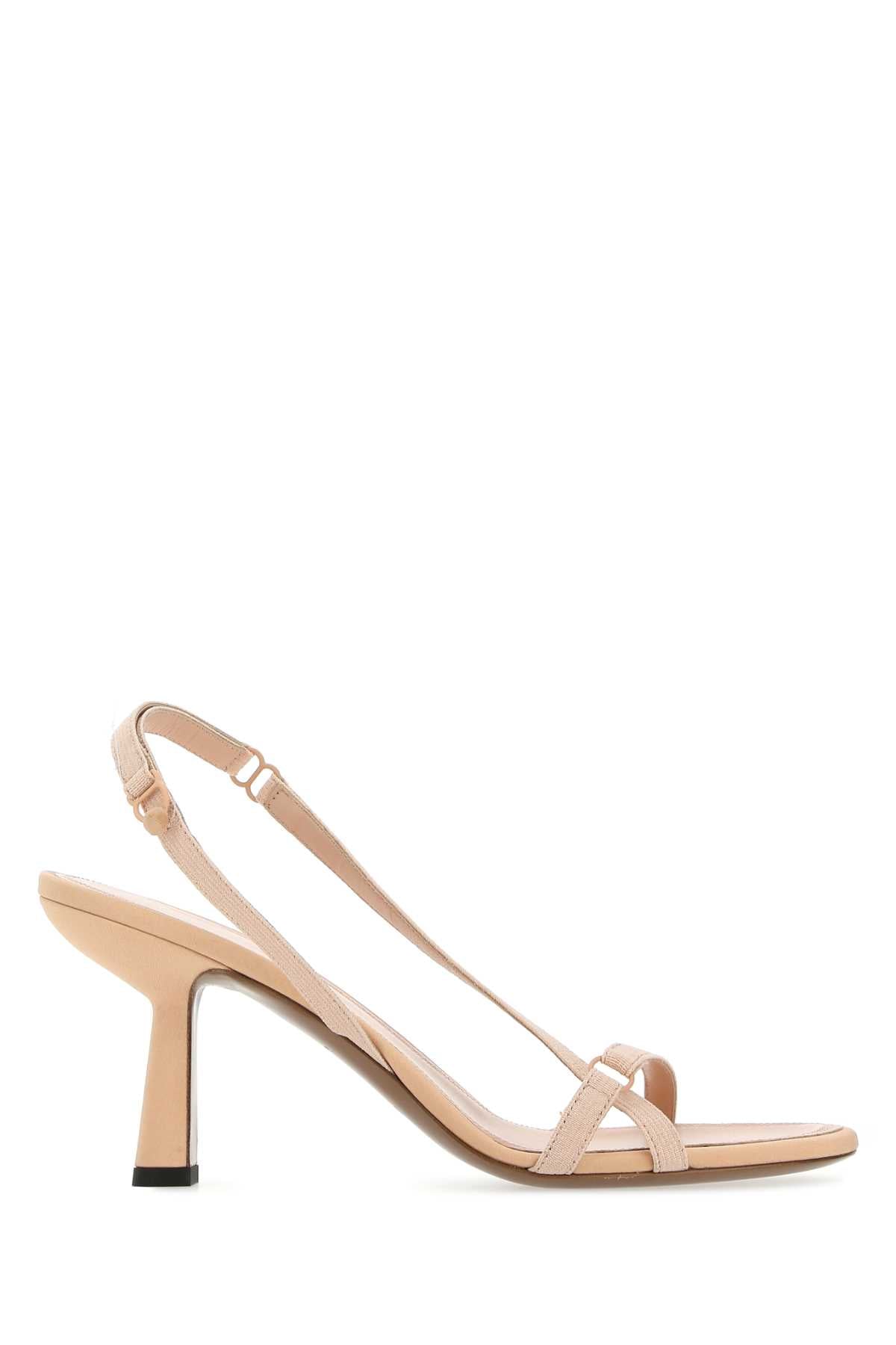 Skin Pink Fabric Karaka Sandals