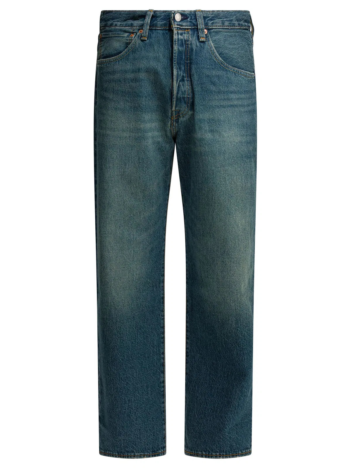 Blue Cotton Jeans
