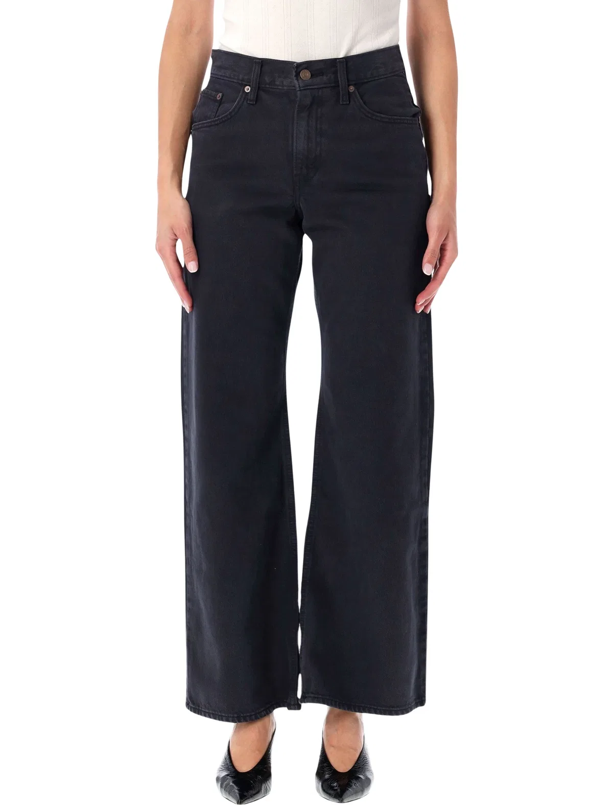 Loose Bootcut Jeans