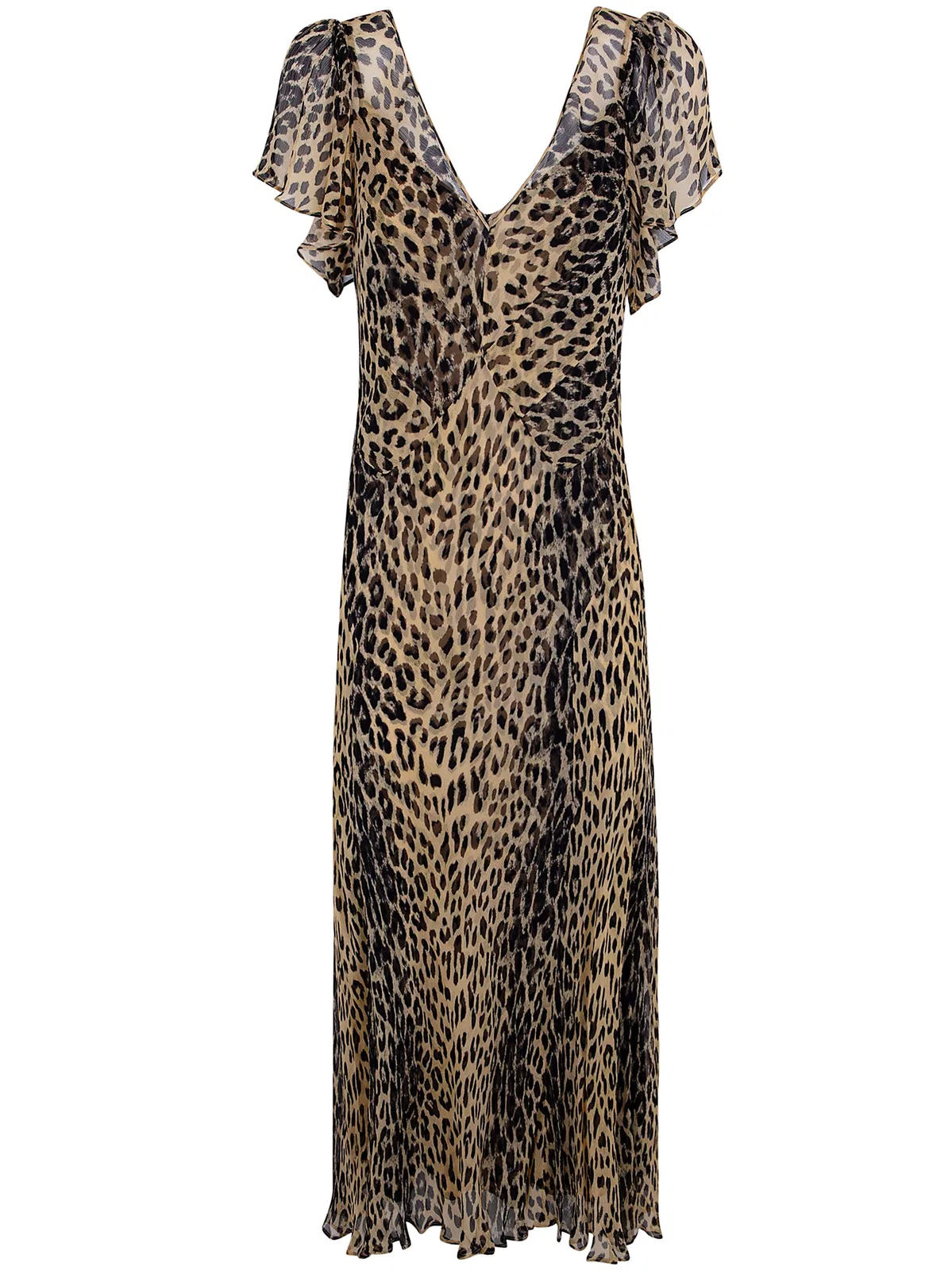 "Bexley" Dress Nina Leopard Brown