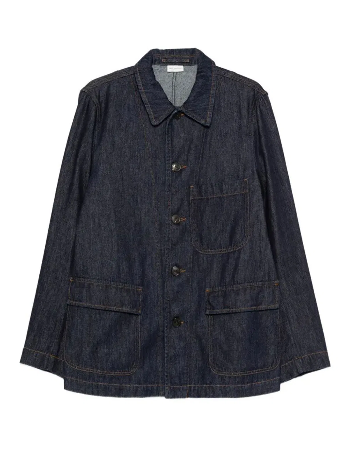 Dries Van Noten Braxton Denim Jacket In Blue