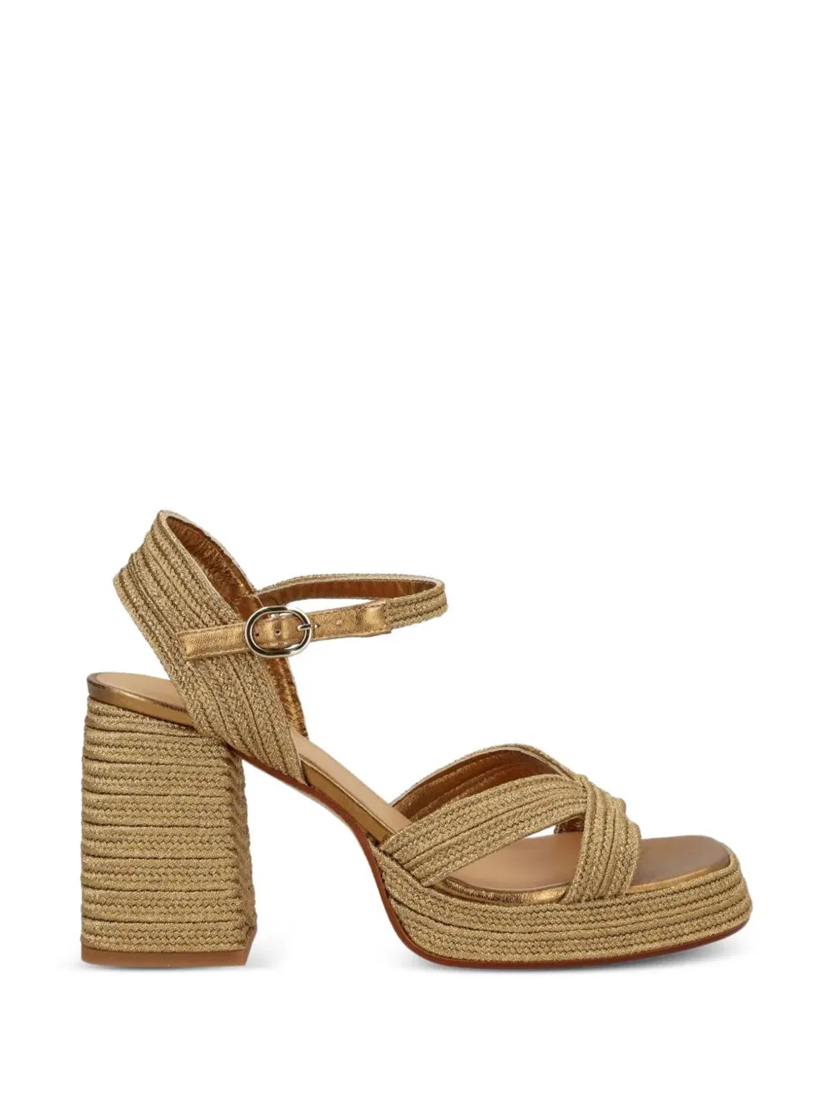 Castañer Valle Woven Heeled Sandals