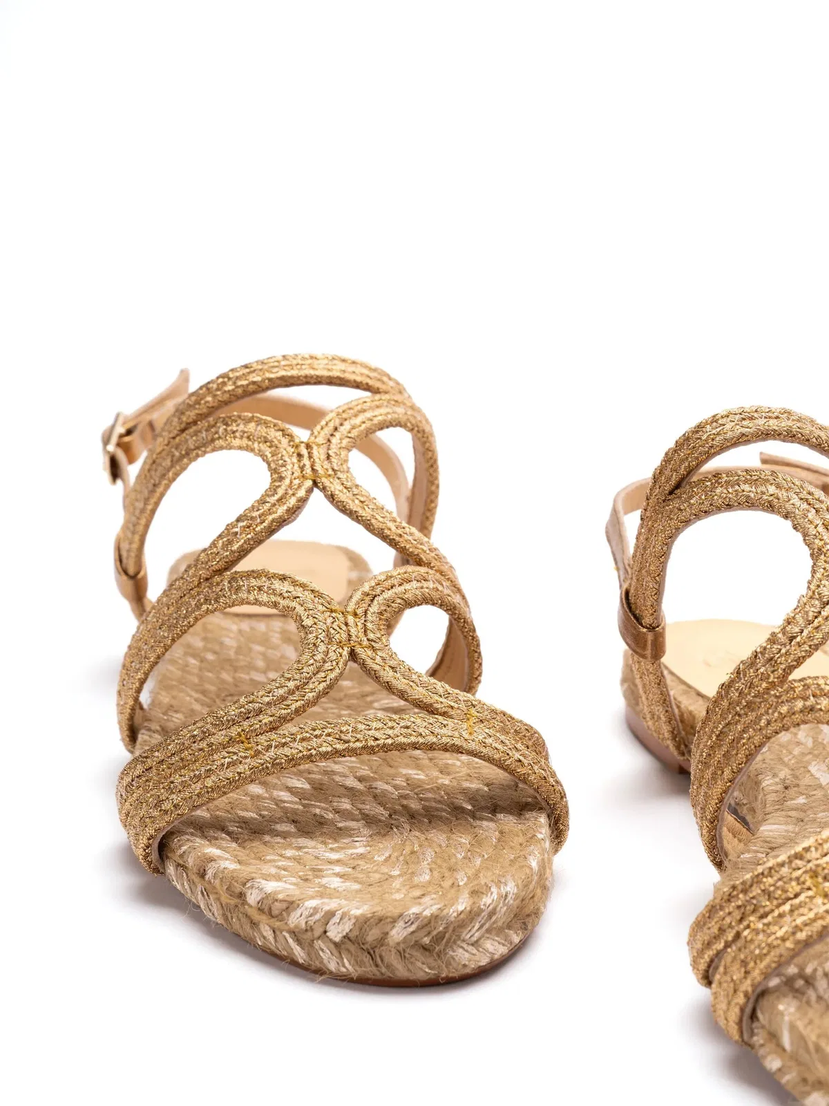 Castañer Ikrix Espadrilles In Gold