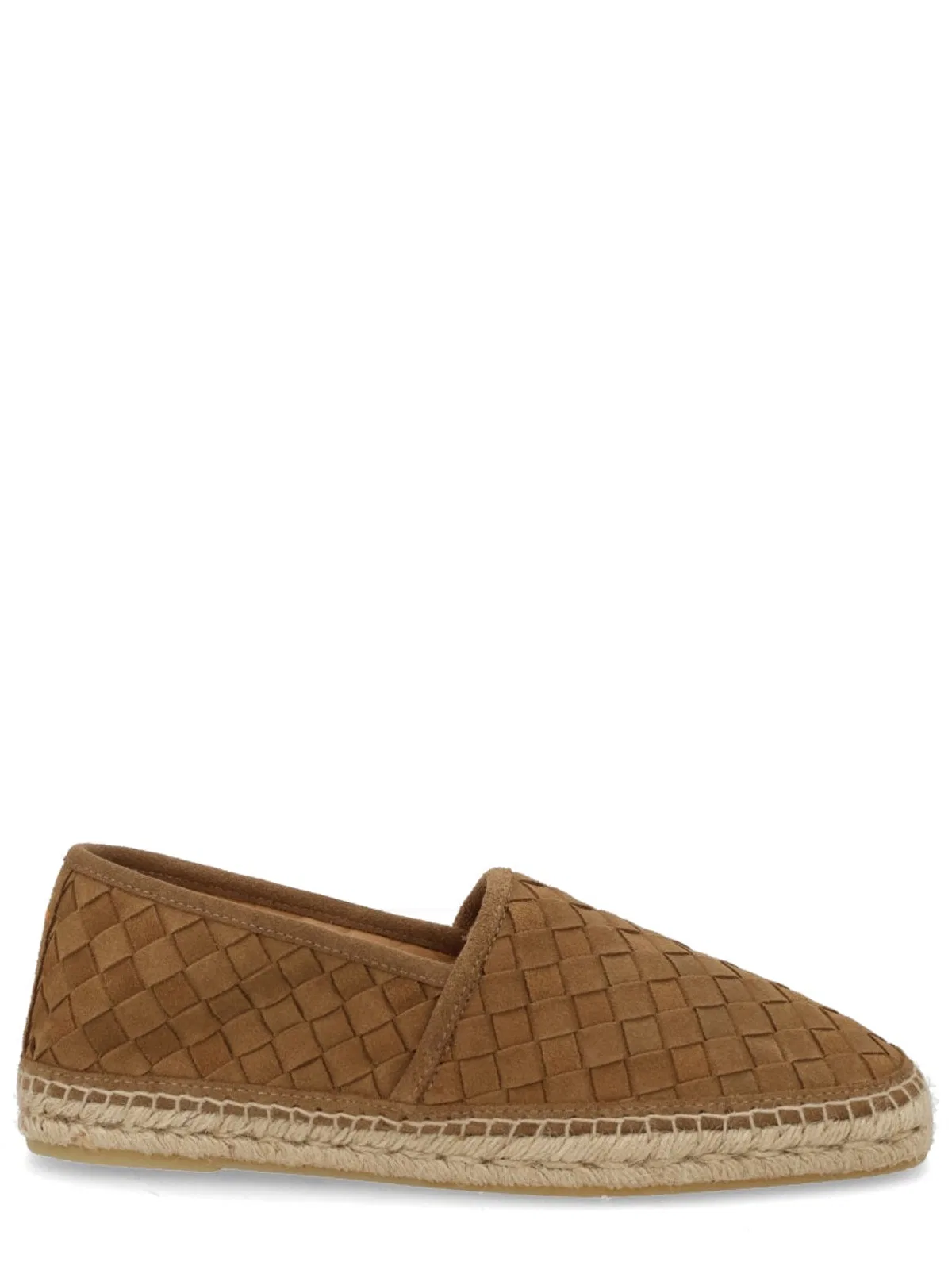 Castañer Beige Leather Flat