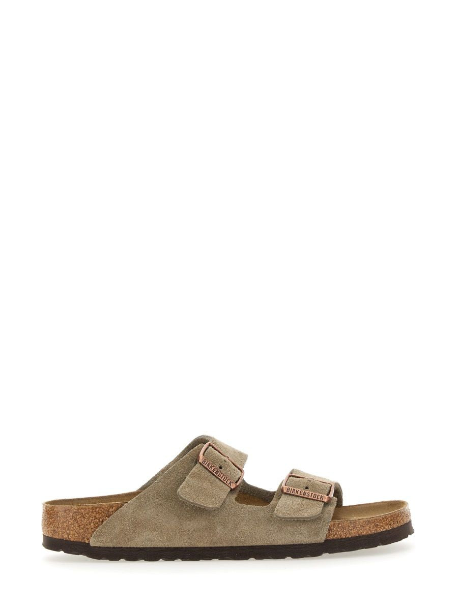 Arizona Suede Slip-On Sandals