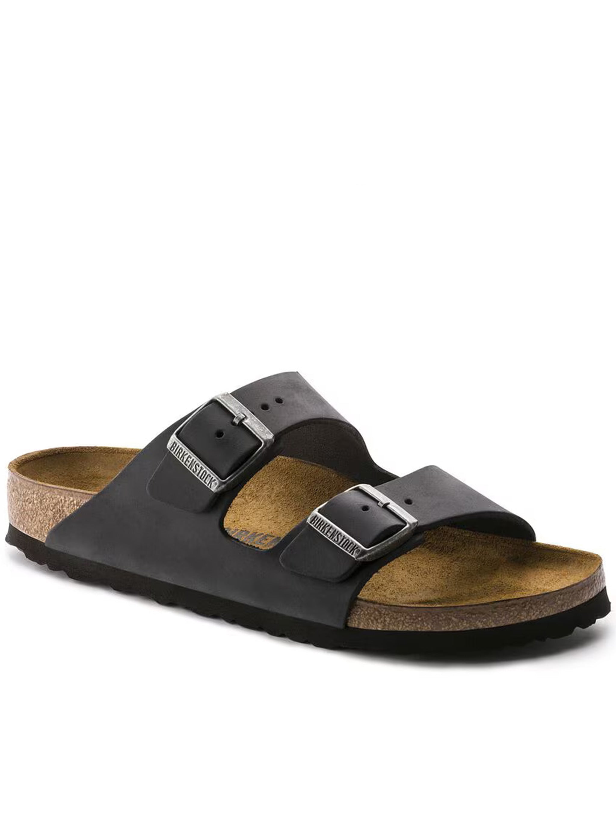 Arizona Black Leather Sandals