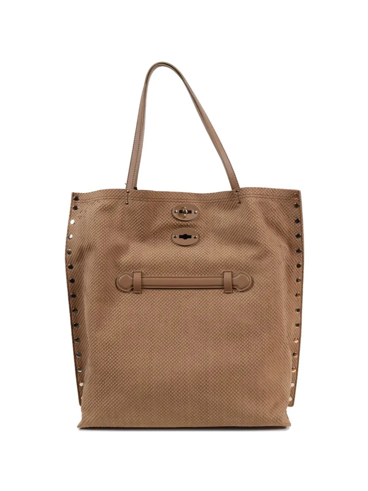 A'spasso Medium Bag In Amoretto Beige Leather