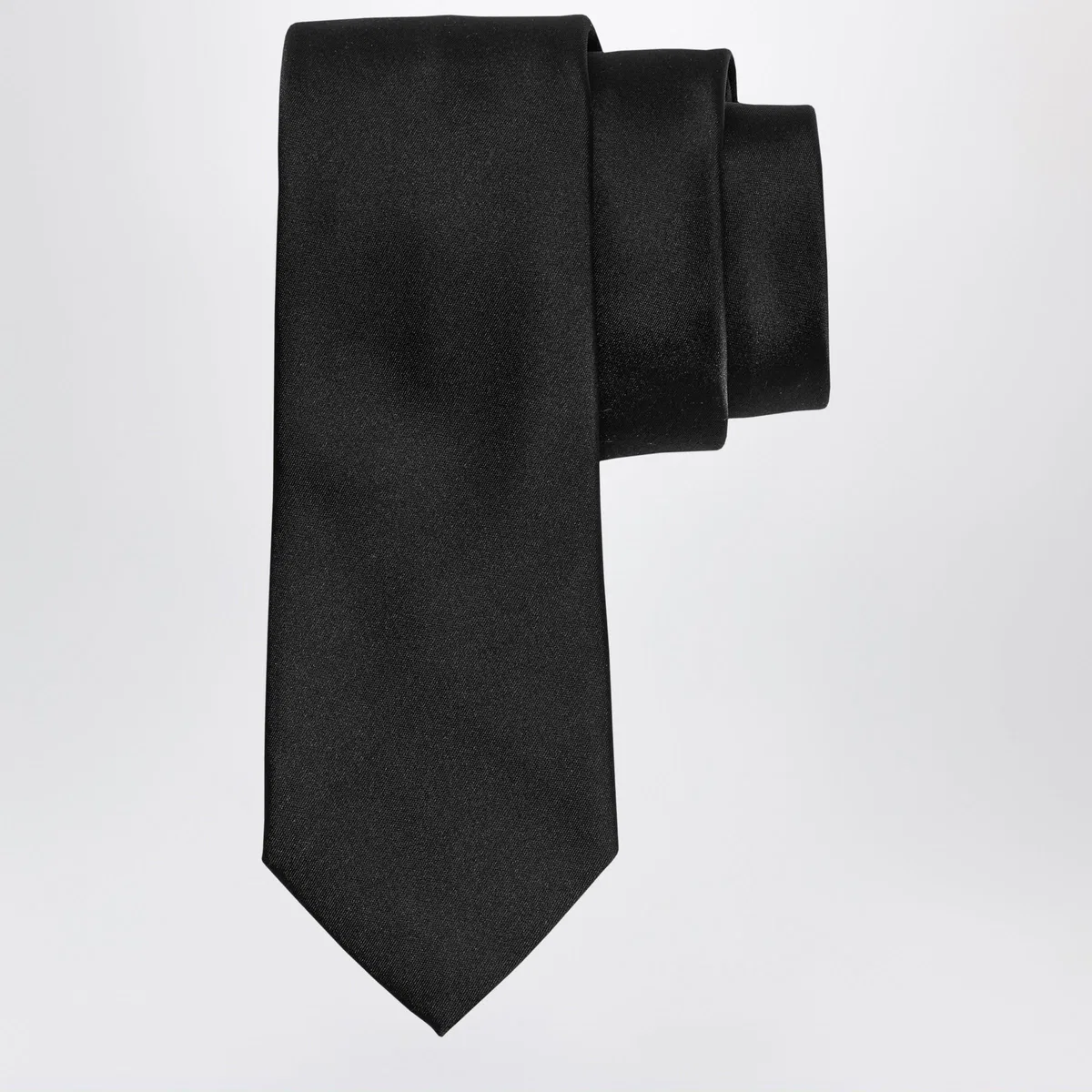 Black Silk Tie