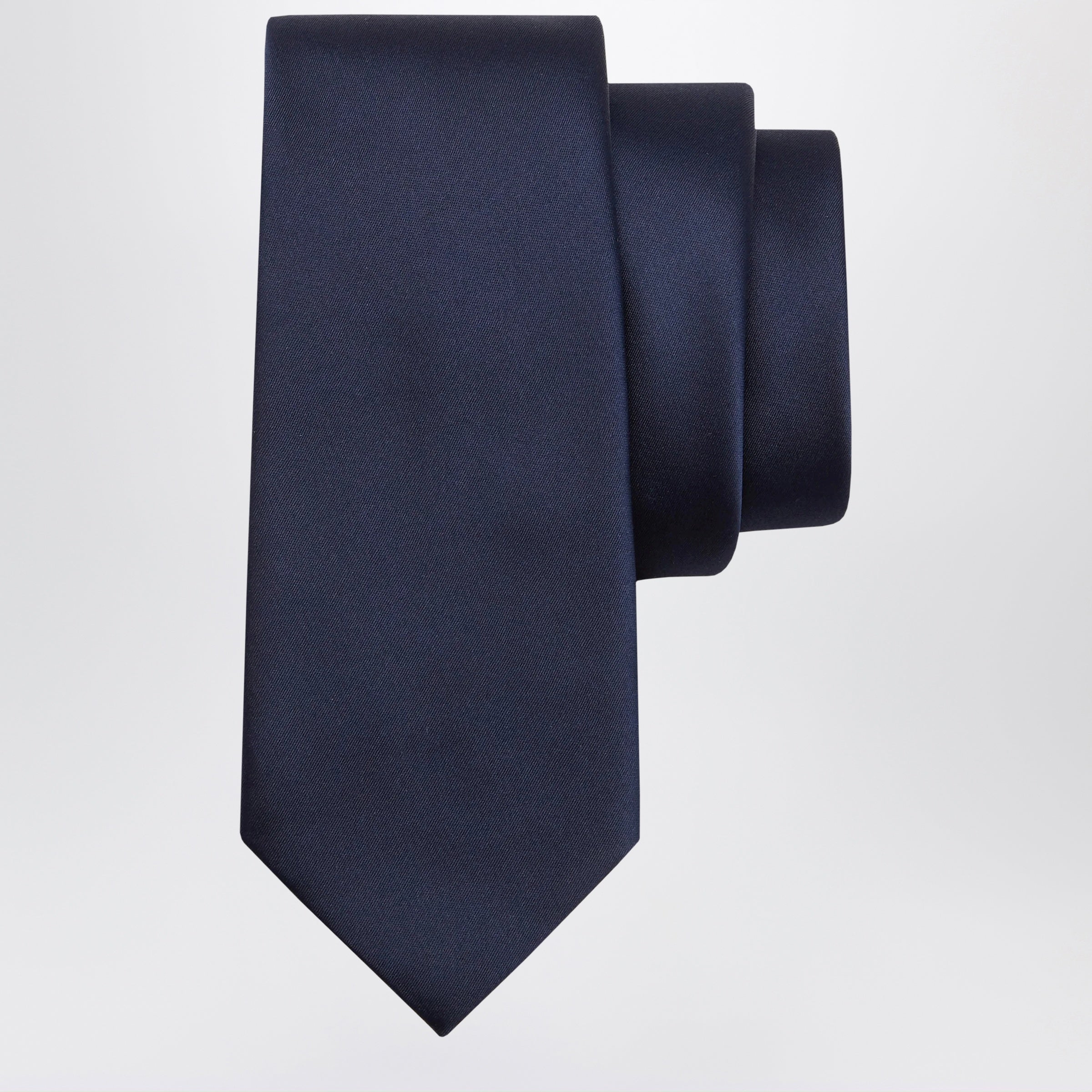 Midnight Blue Silk Tie