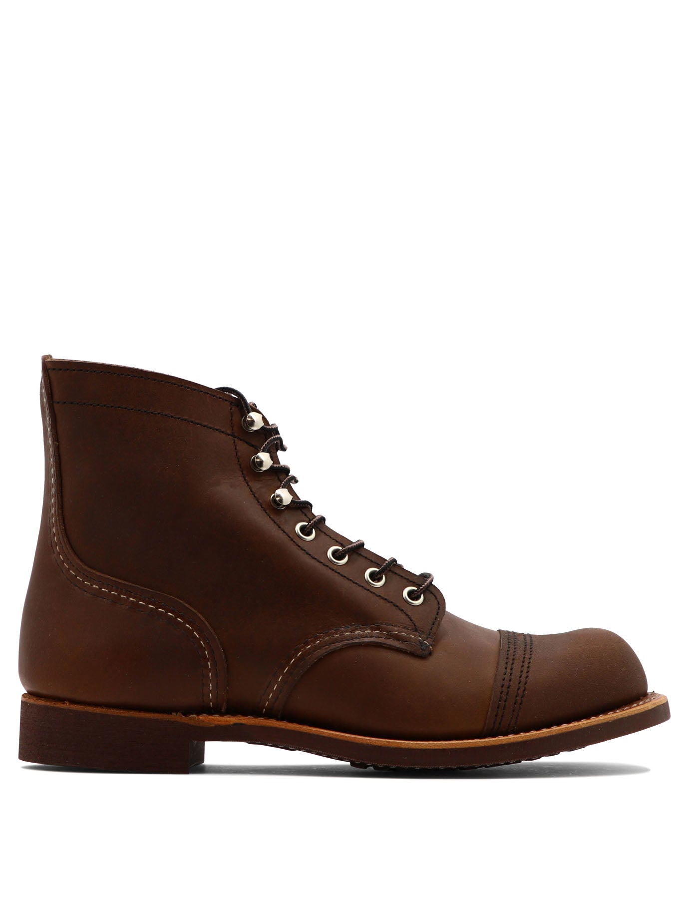 Shoes Brown Leather Ankle Boots