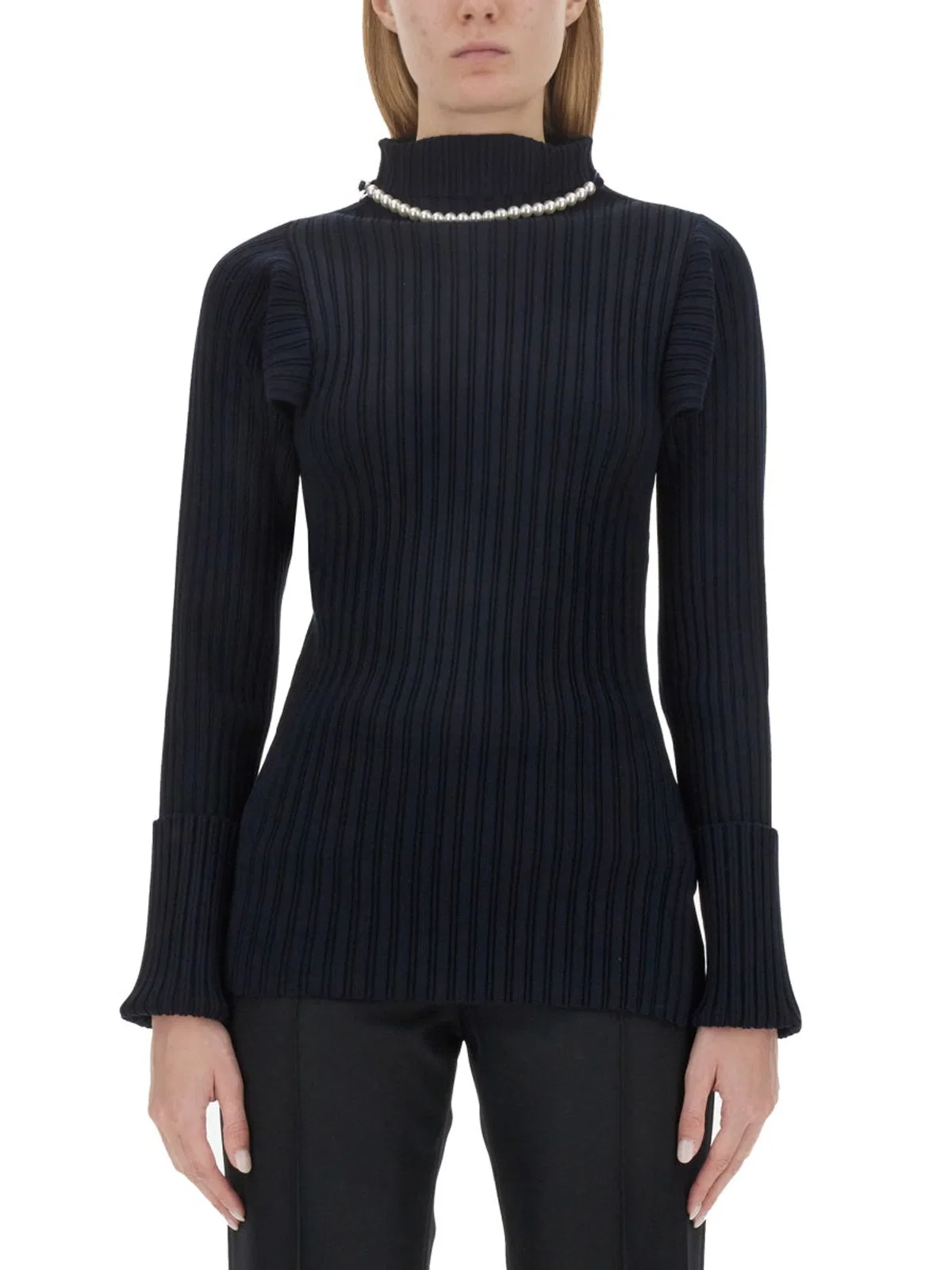Ribbed Stretch Knit