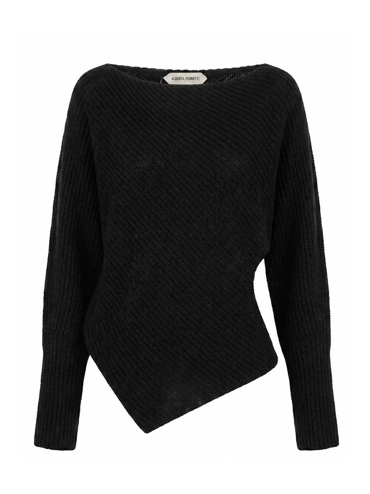 Wide Boat-Neck Sweater