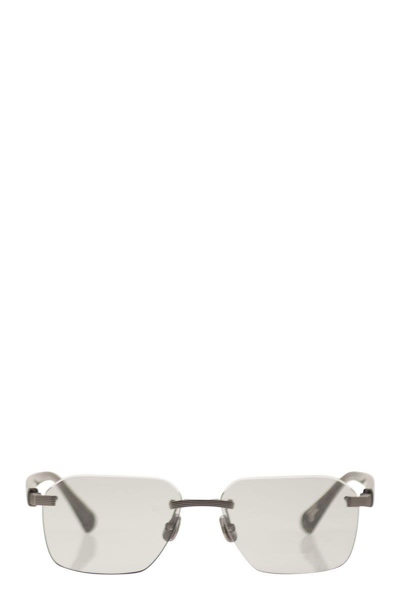 Rectangular Titanium Sunglasses