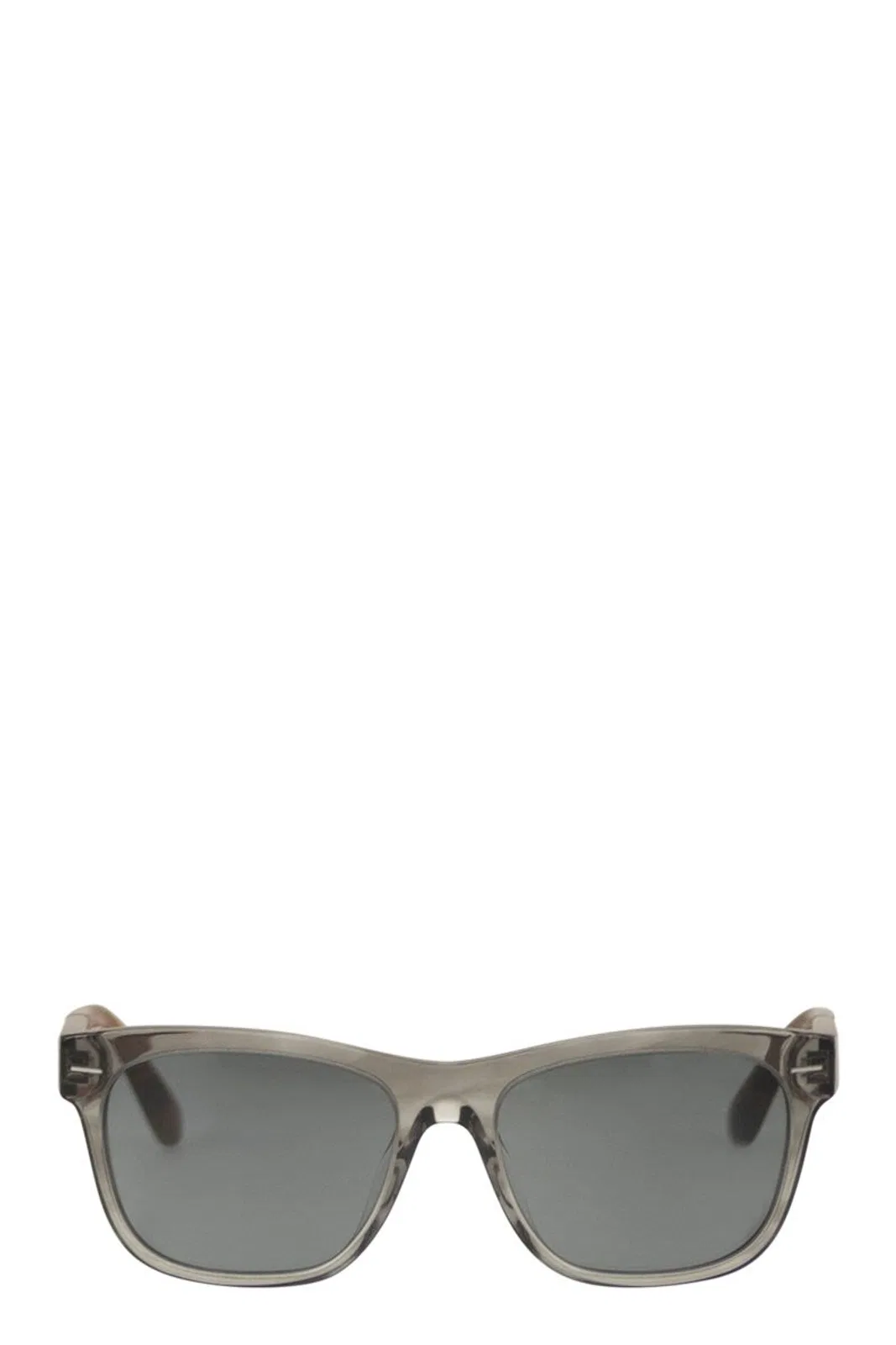 Two-Tone Acetate Sunglasses With Crystal Lenses