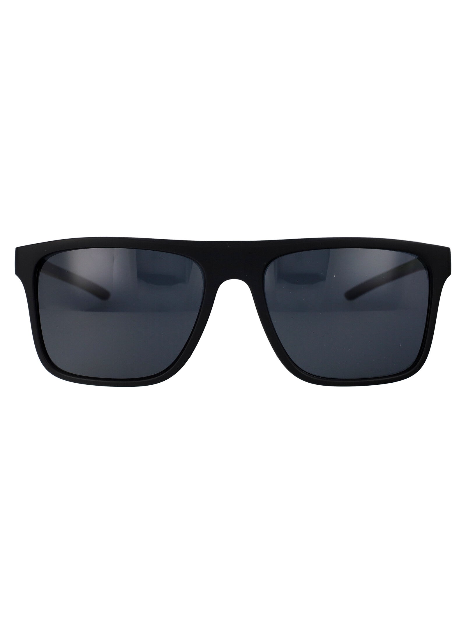 Matte Black Injected Sunglasses